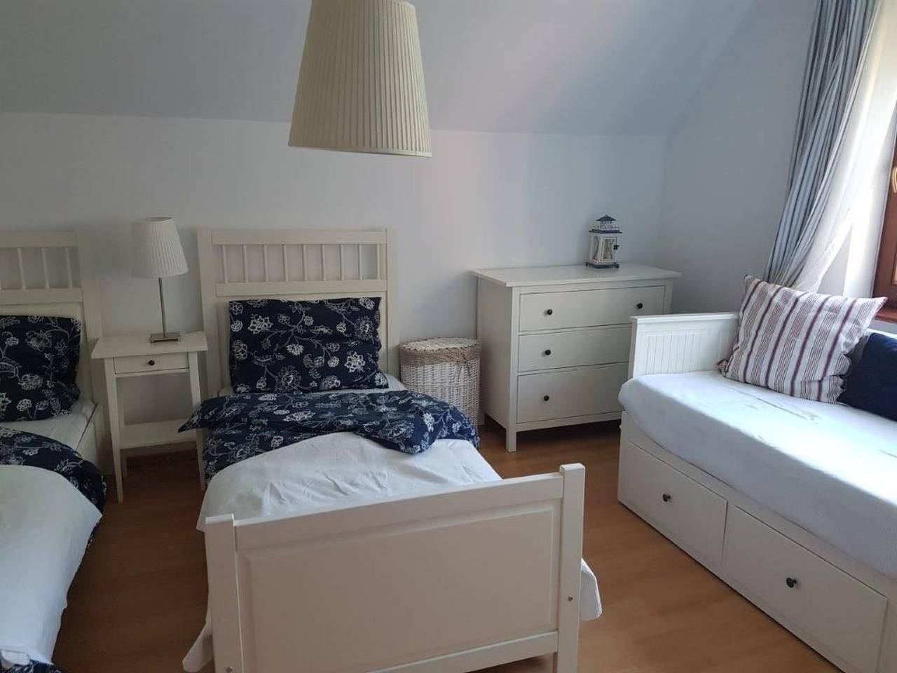 In Łukęcin mit Terrasse, Grill und Garten in Łukęcin, Polnische Ostsee