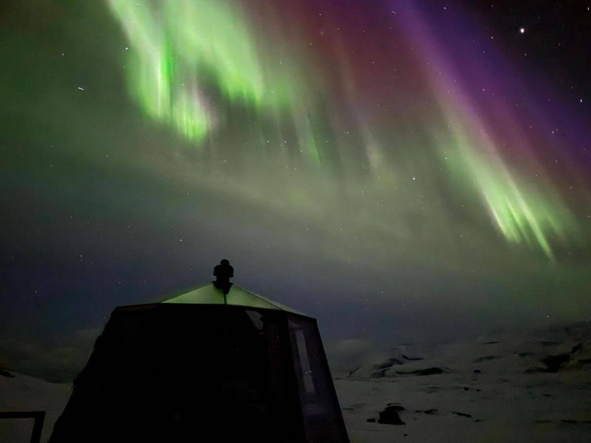 Fjallsárlón Glacier Lagoon Aurora Huts - Winter in Höfn, Eastern Region