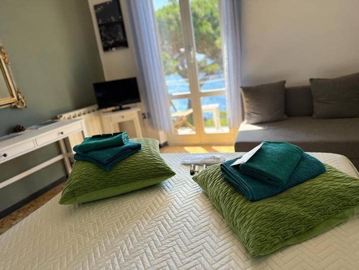 Maison d’hôte pour 2 personnes, avec Balcon ainsi que Terrasse et Vue à Corniglia