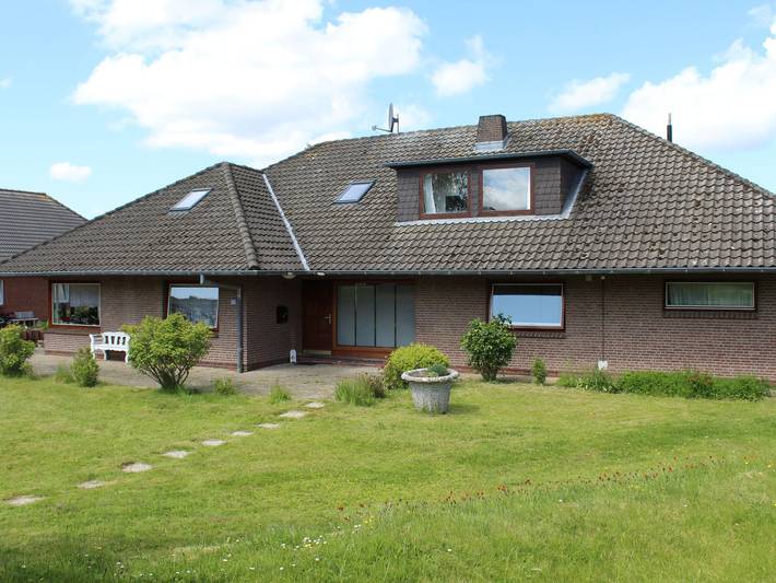 Ferienhaus für 10 Personen, mit Terrasse und Ausblick sowie Garten in Nordstrand