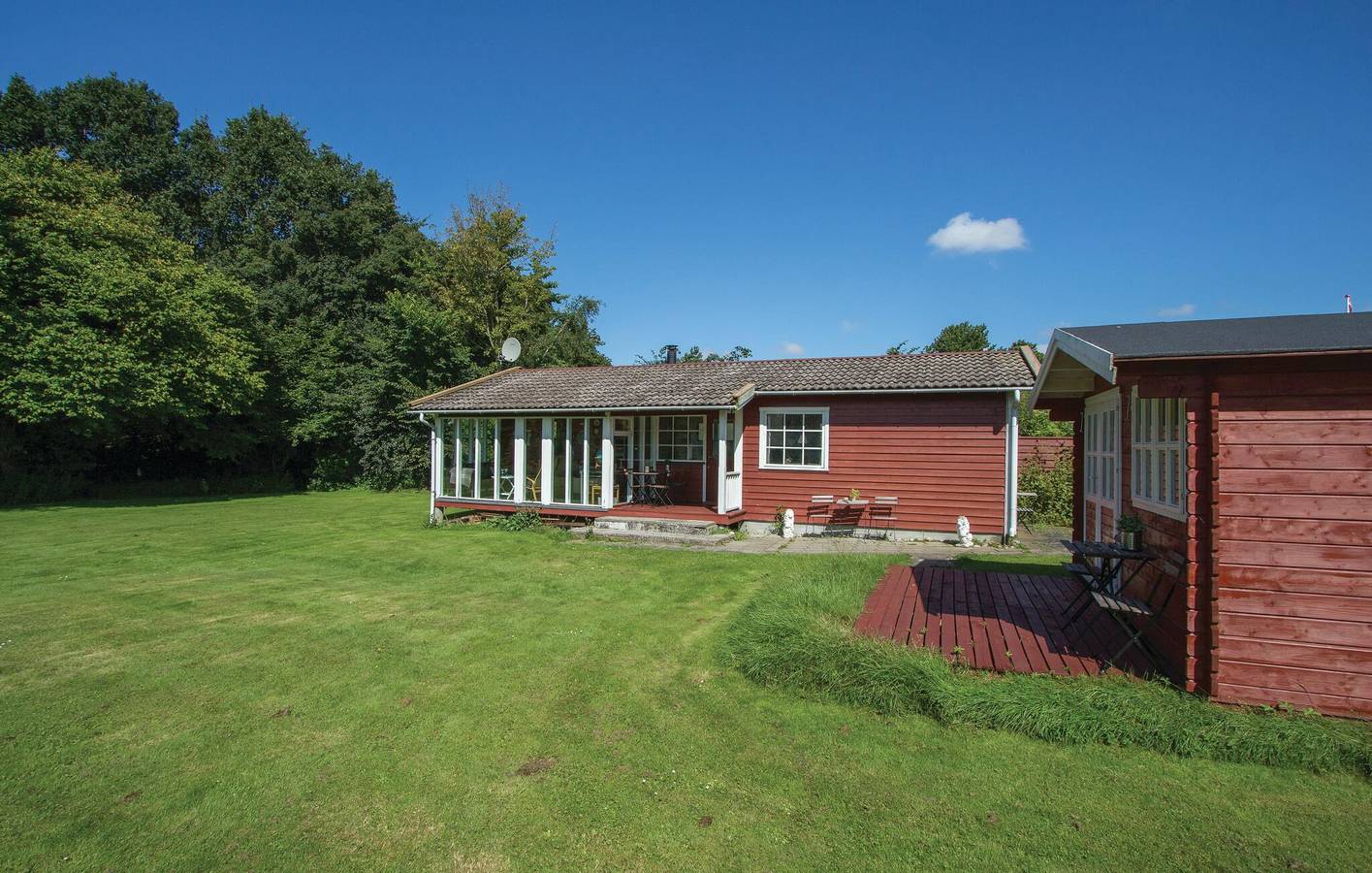 Maison de vacances pour 4 personnes avec terrasse in Bukkemose, Humble