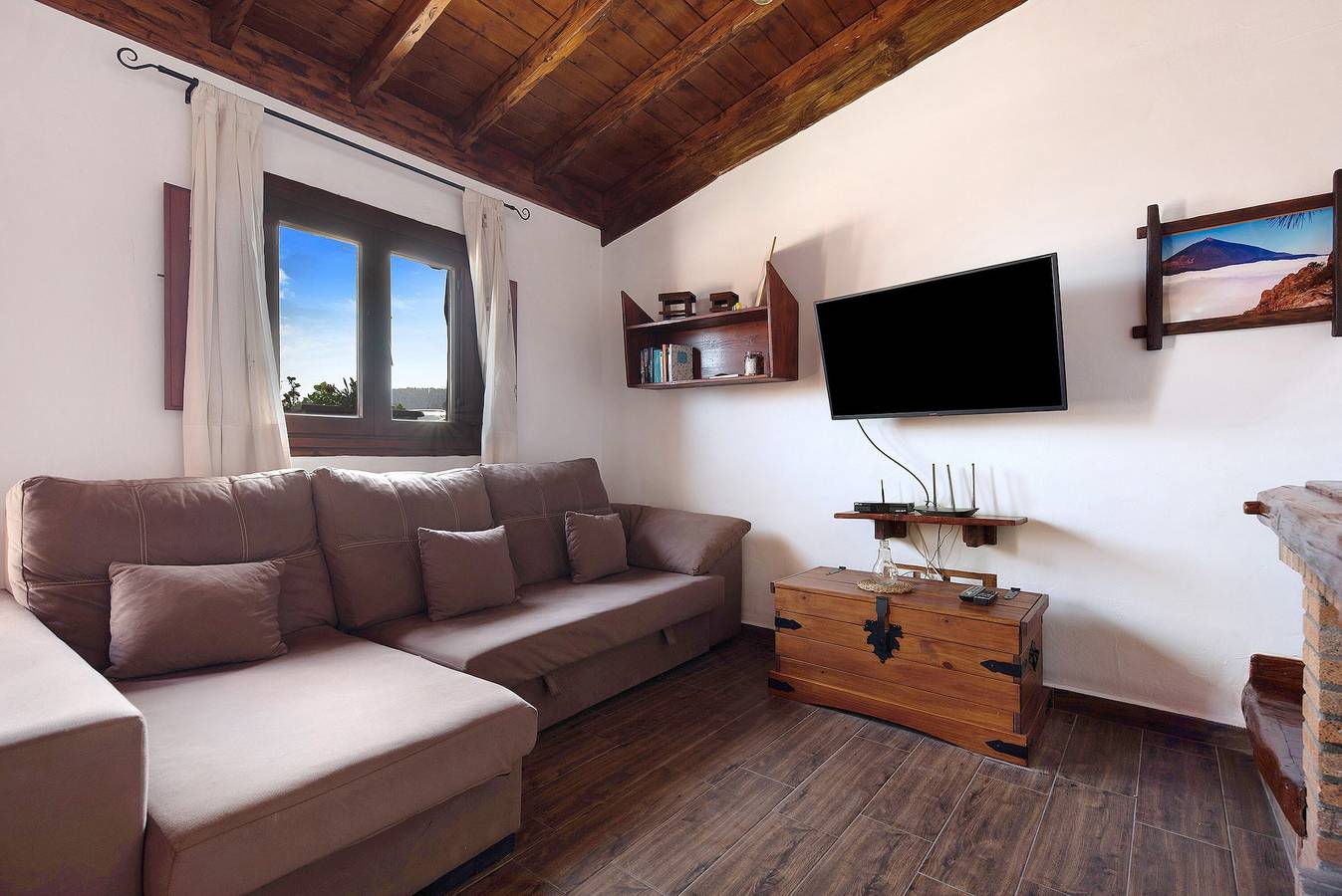 Casa Rural Romance con vistas al mar, jacuzzi y Wi-Fi in Cueva del Viento, Icod de los Vinos