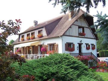 Chambre d’hôte pour 3 personnes, avec jardin en Normandie