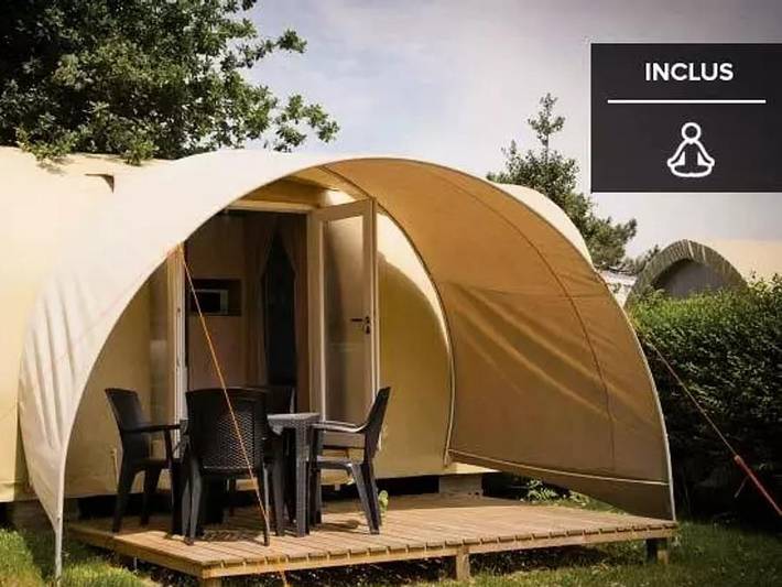 Tente pour 4 personnes, avec bassin pour enfant en Vendée - 2