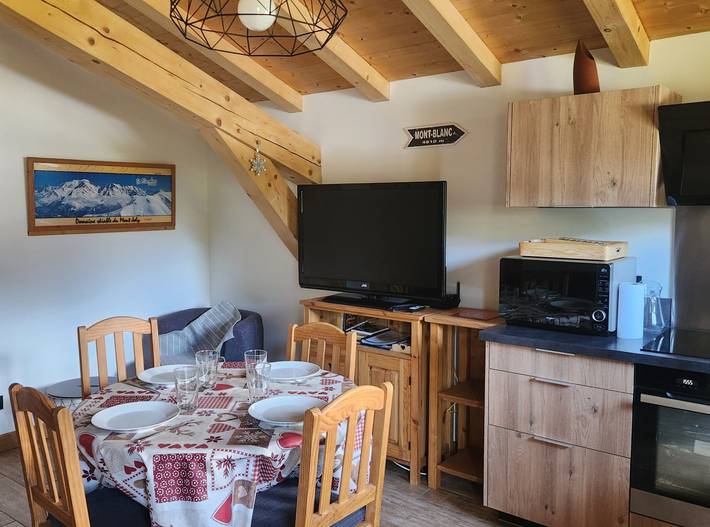 Gîte pour 4 personnes, avec jardin à Saint-Gervais-les-Bains - 4