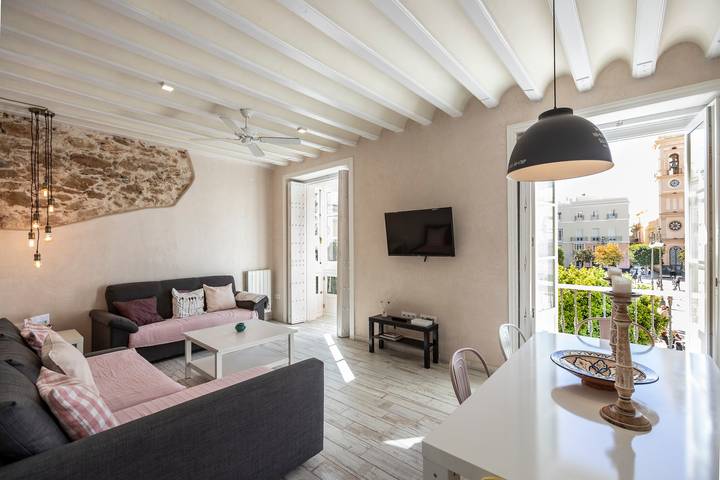 Apartamento de vacaciones para 4 personas, con balcón - 1