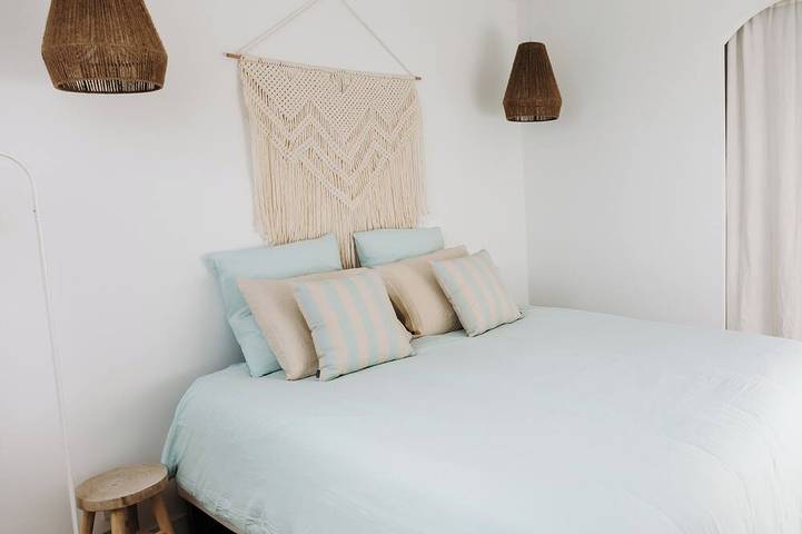 Gîte pour 4 personnes, avec balcon dans Plage Du Men Armor