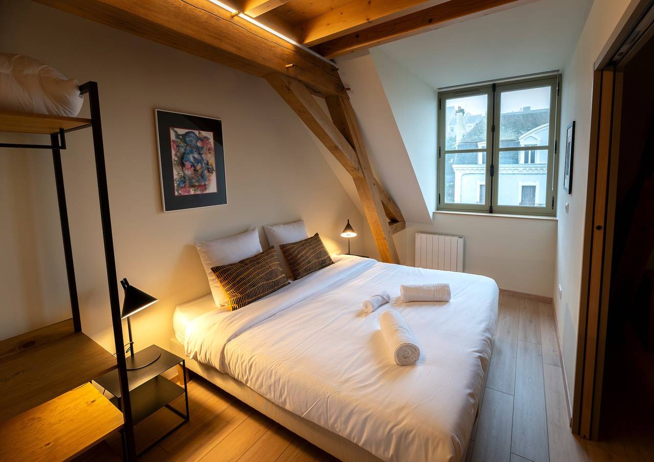 Ganze Wohnung, Ferienwohnung 'Seigneurie Fouquet - Caraquet' mit Wi-Fi in Le Palais, Côte des Mégalithes