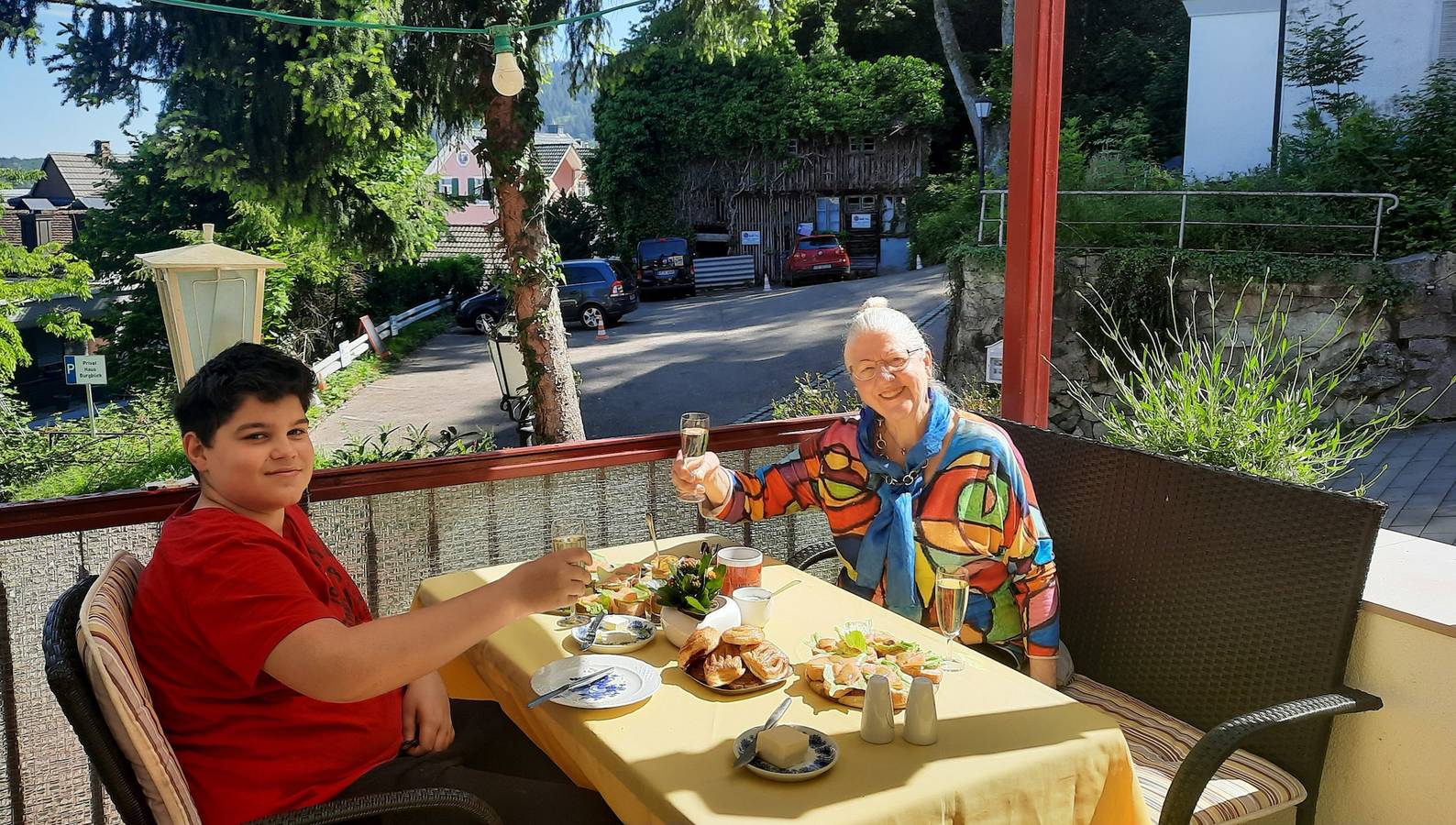 Hotel Yoga Jasmin - Einzelzimmer mit Dusche/Wc in Badenweiler, Südschwarzwald