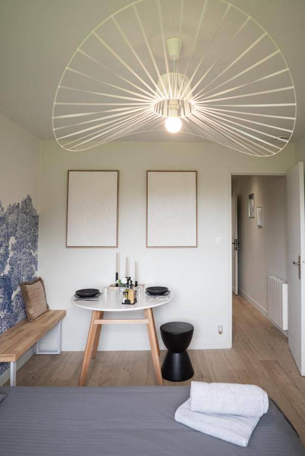 Gîte pour 2 personnes, avec terrasse et jardin ainsi que vue sur le lac et vue à Saint-Josse - 4