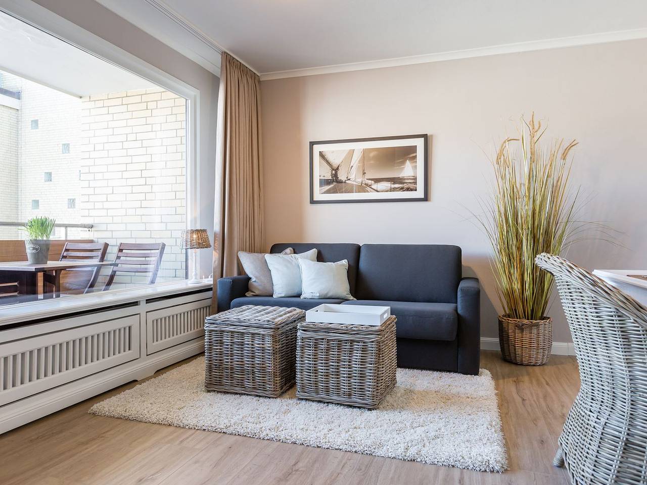 Appartamento intero, Moderne 2-Zimmer-Wohnung in Westerland mit Nord-Balkon und zentraler Lage in Westerland Sylt, Sylt