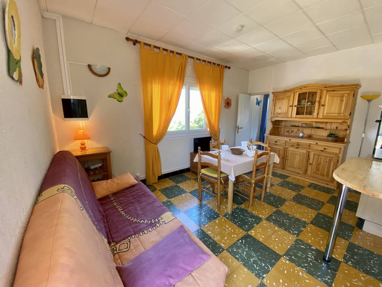 Apartamento entero, Apartamento con vista parcial al mar - 4 pers. in Narbonne Plage, Narbona