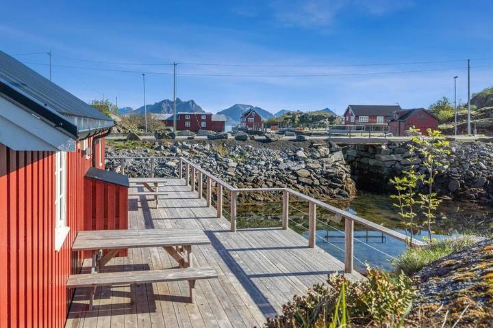 Ferienhaus für 6 Personen, mit Ausblick und Terrasse, mit Haustier auf den Lofoten - 3