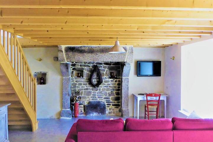 Gîte pour 4 personnes, avec jardin, animaux acceptés