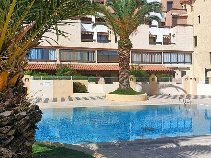 Appartement de vacances pour 5 personnes, avec piscine et balcon à Gruissan