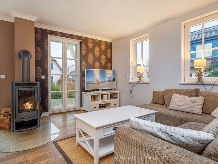 Ferienhaus für 8 Personen, mit Sauna und Terrasse