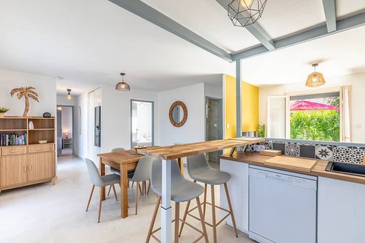 Maison de vacances pour 6 personnes, avec terrasse et jardin - 1