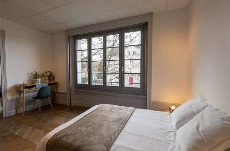 Appartement de vacances pour 2 personnes, avec vue et jardin