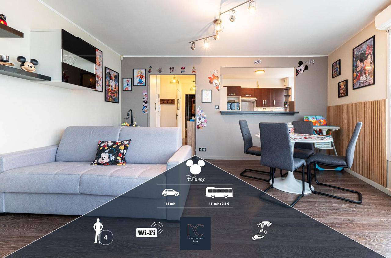 Appartement entier, One-Bedroom Apartment in Chanteloup-en-Brie, Seine-et-Marne
