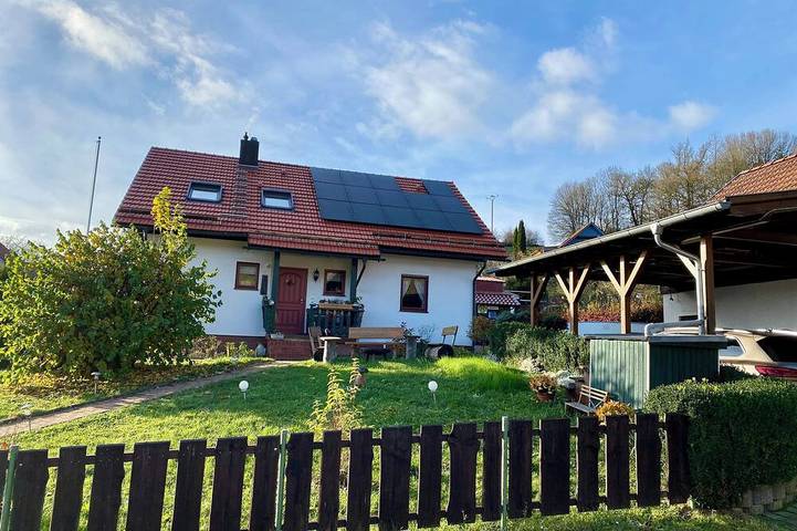 Ferienwohnung für 4 Personen, mit Balkon und Garten