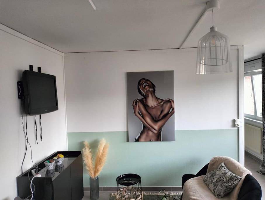 Appartement entier, One-Bedroom Apartment in Coudekerque-Branche, Région de Dunkerque