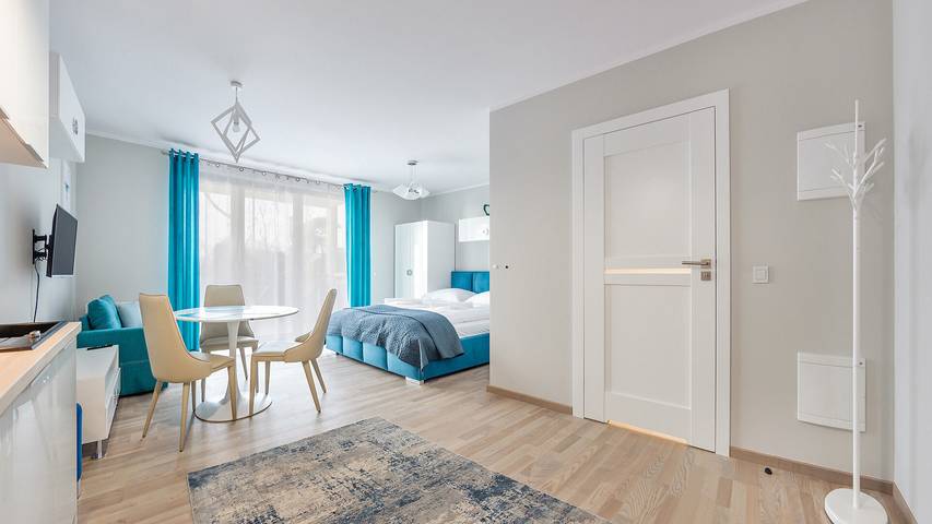 Ferienwohnung für 3 Personen, mit Balkon, mit Haustier in Mielno