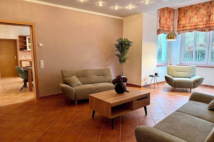 Ferienwohnung für 5 Personen, mit Garten und Sauna in Sondershausen