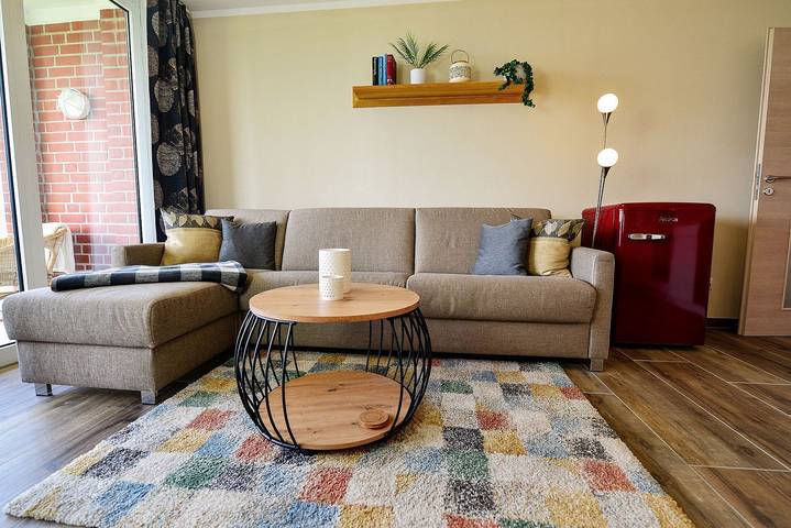 Ferienwohnung für 3 Personen, mit Balkon und Balkon/Terrasse sowie Sauna in Sahlenburg, Cuxhaven