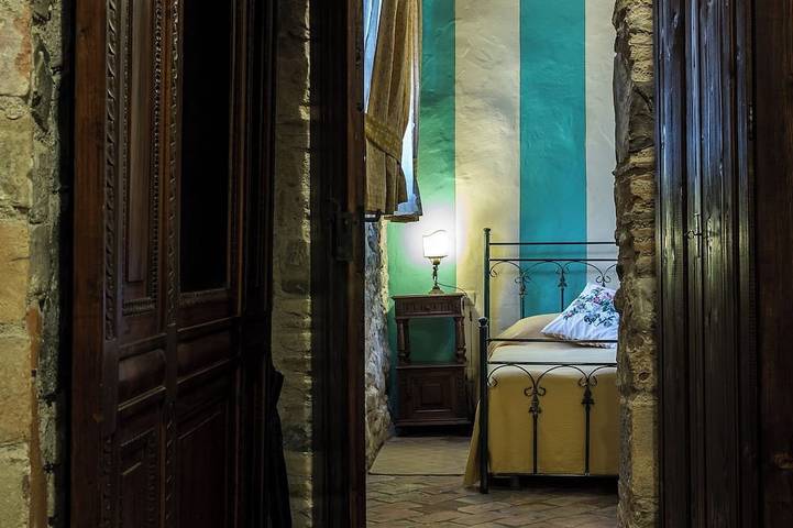 A. Antikes Haus im Schloss mit Garten, nahe Meer, zwischen Triest und Venedig in Strassoldo, Cervignano del Friuli