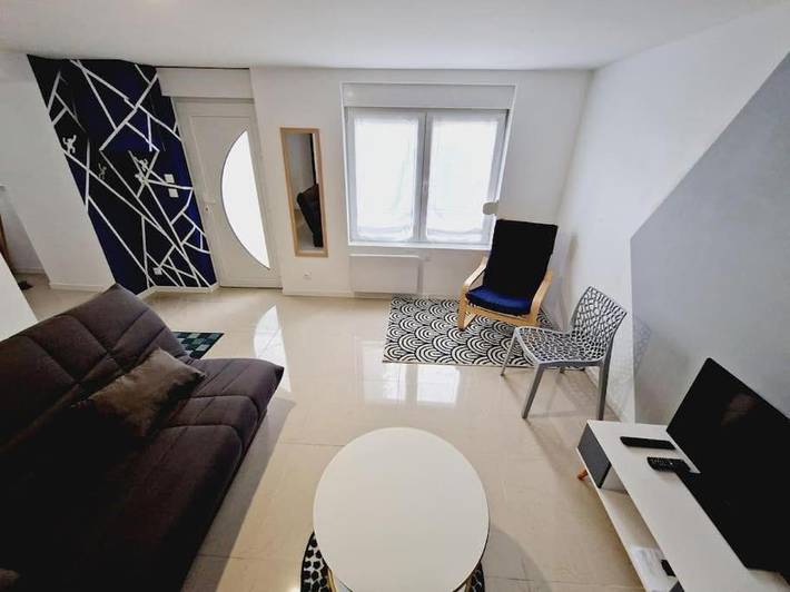 Gîte pour 5 personnes, avec vue et jardin dans Maing (Valenciennes)