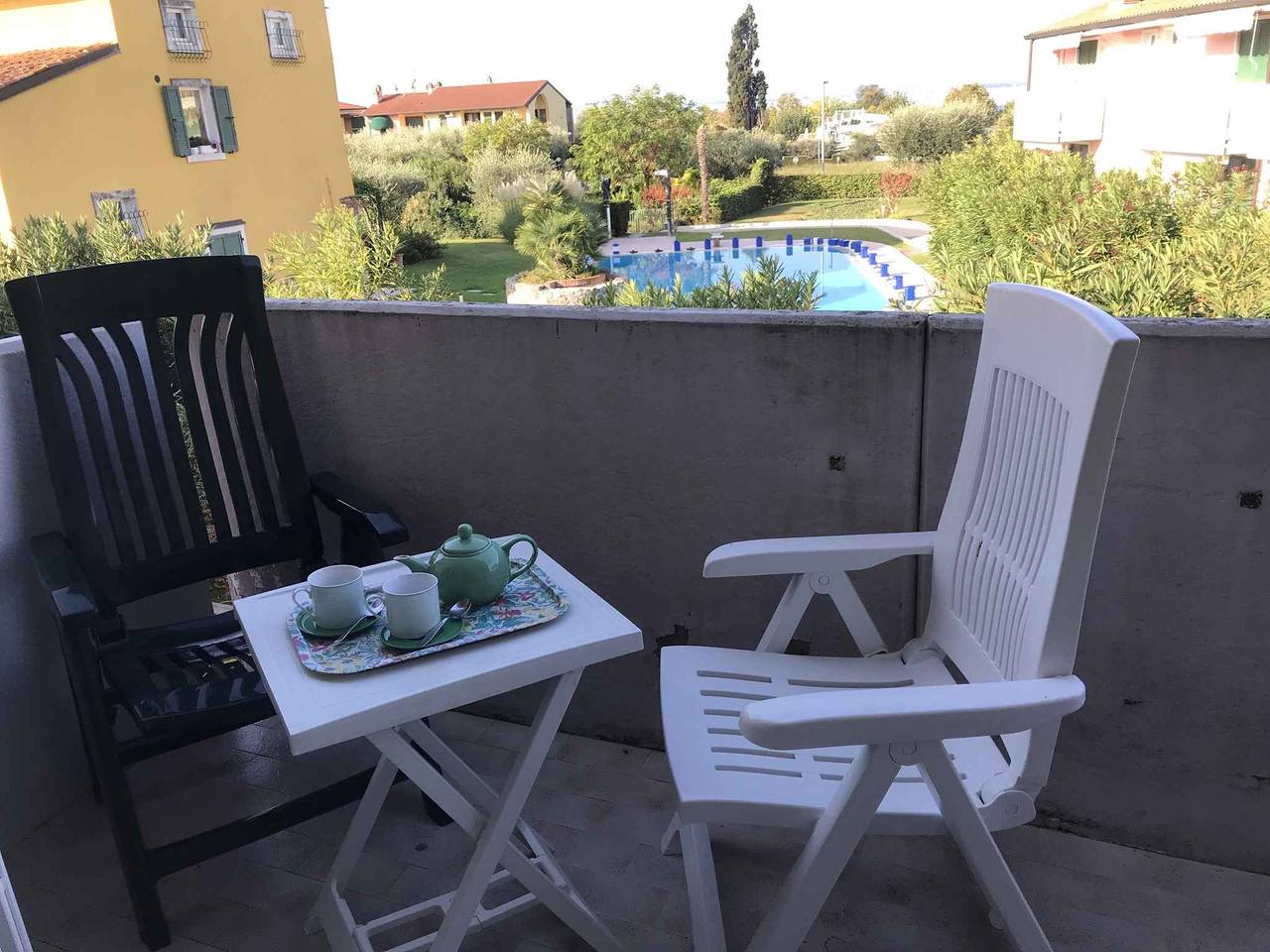 Apartamento vacacional entero, Apartamento vacacional con balcón  in Lazise, Montañas Garda
