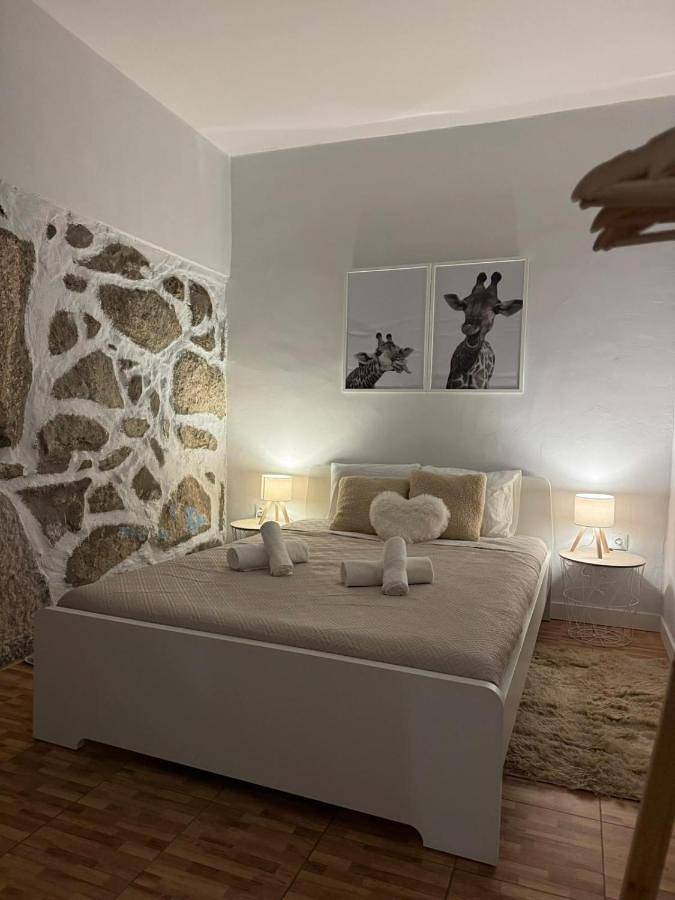 Casa de férias para 9 pessoas, com vista e jardim em Ribeira de Pena