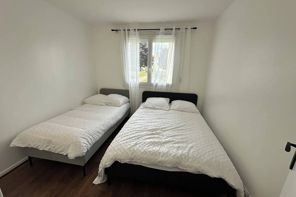 Entire apartment, Comfort and greenery: modern 2-room apartment with parking in Domont in Domont, Val-d'Oise