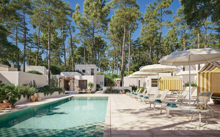 Hotel für 4 Personen, mit Terrasse und Garten sowie Kinderpool und Pool in Font de sa Cala