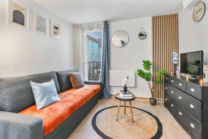 Gîte pour 4 personnes, avec vue à Groslay