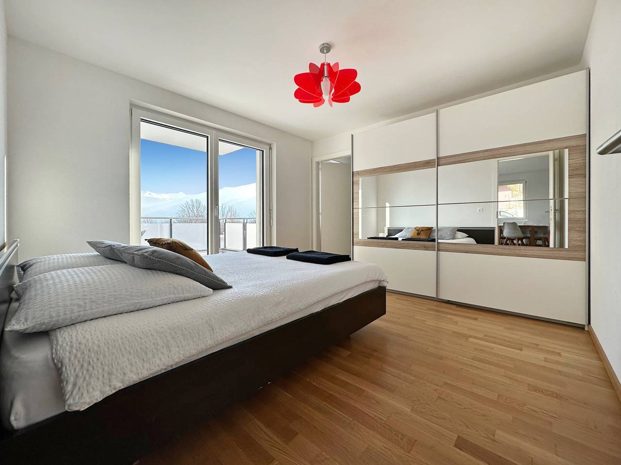 Ganze Wohnung, Aux Bons Matins de Gégé à 10mns de Sion in St-Raphaël(Grimisuat), Grimisuat