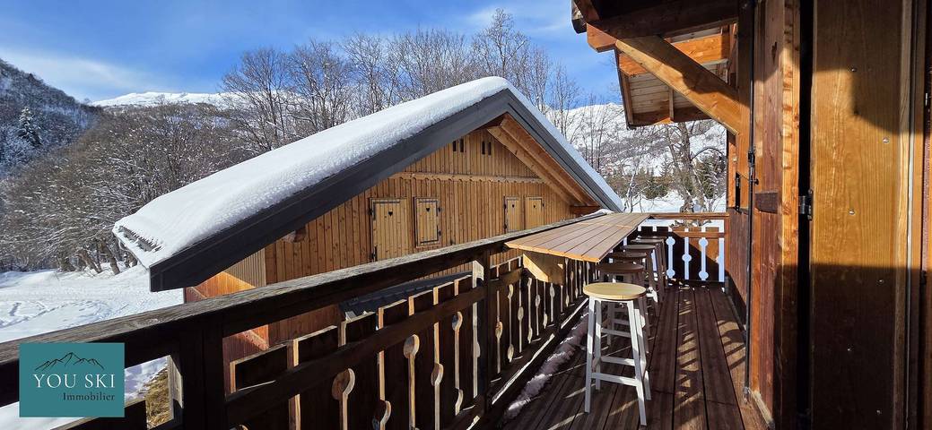 Ganze Wohnung, Ferienwohnung für 8 Personen mit Pool in Saint-Sorlin-d'Arves, Region Saint-Jean-de-Maurienne