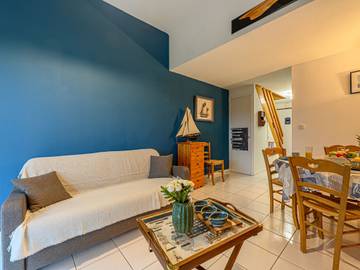 Gîte pour 4 personnes, avec balcon dans Plage de la Légenèse