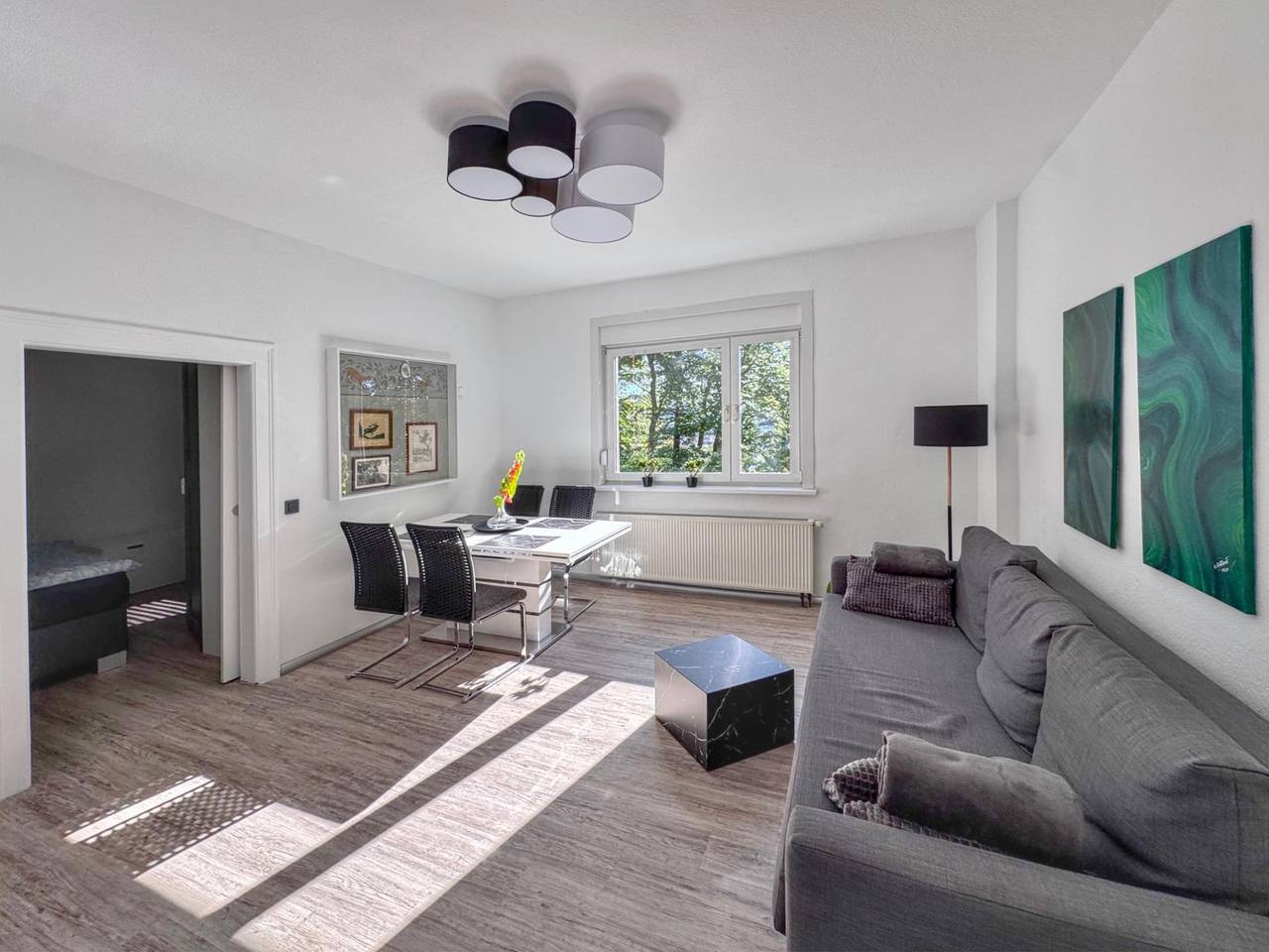 Ganze Wohnung, Idyllisches Forsthaus am Waldrand in Zella-Mehlis, Rennsteig