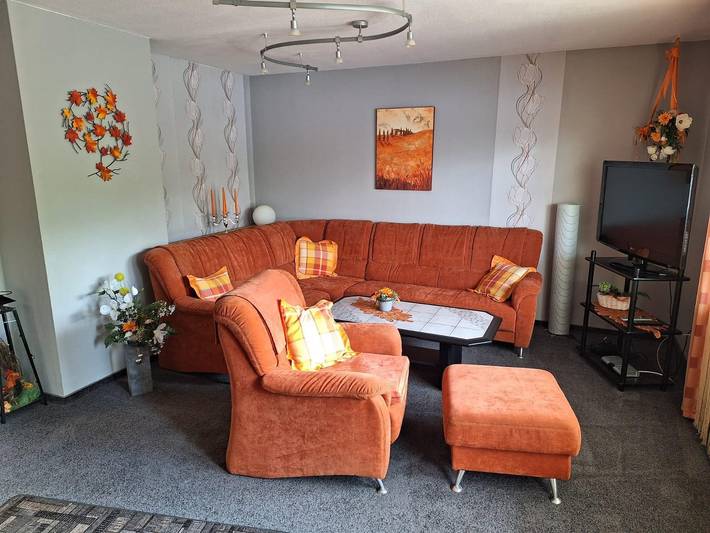 Ferienwohnung für 3 Personen, mit Terrasse und Garten sowie Pool an der Rhön - 4
