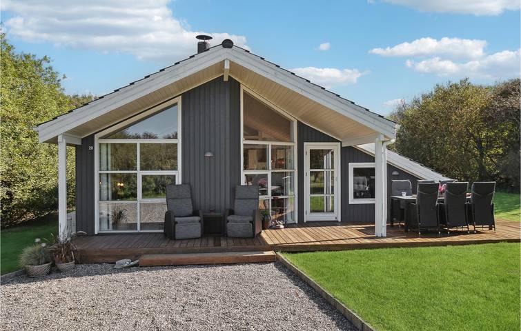 Ferienhaus für 6 Personen, mit Whirlpool und Terrasse sowie Sauna in Kærgården - 3