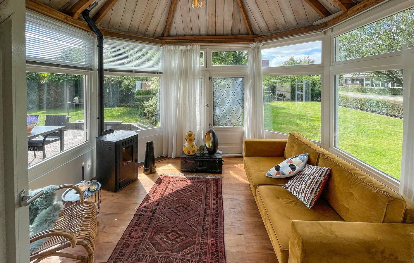 Vakantiehuis voor 4 personen met terras in Friesland