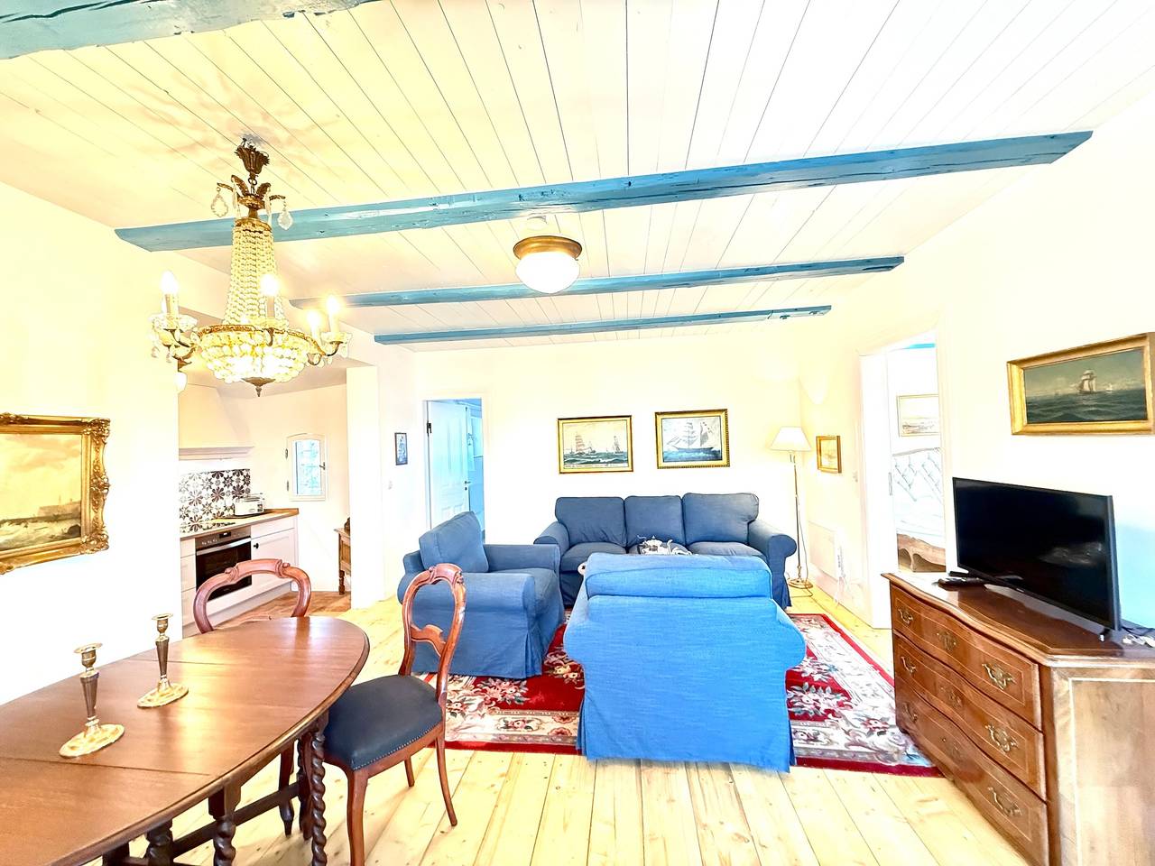 Ganze Ferienwohnung, Det Danske Hus - Wohnung Backbord in Dunsum, Föhr