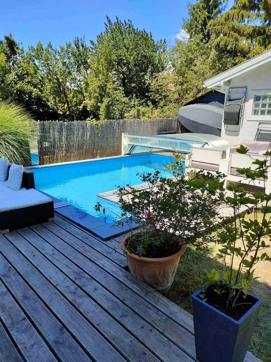 Ganze Ferienwohnung, Ferienwohnung mit Pool, Klimaanlage und Waschmaschine  in Siofok, Siófok und Umgebung