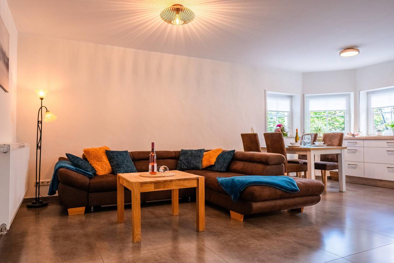 Ganze Ferienwohnung, 4-Bett-Ferienwohnung Dusche/Wc bis 6 Personen in Nettersheim, Naturpark Hohes Venn-Eifel