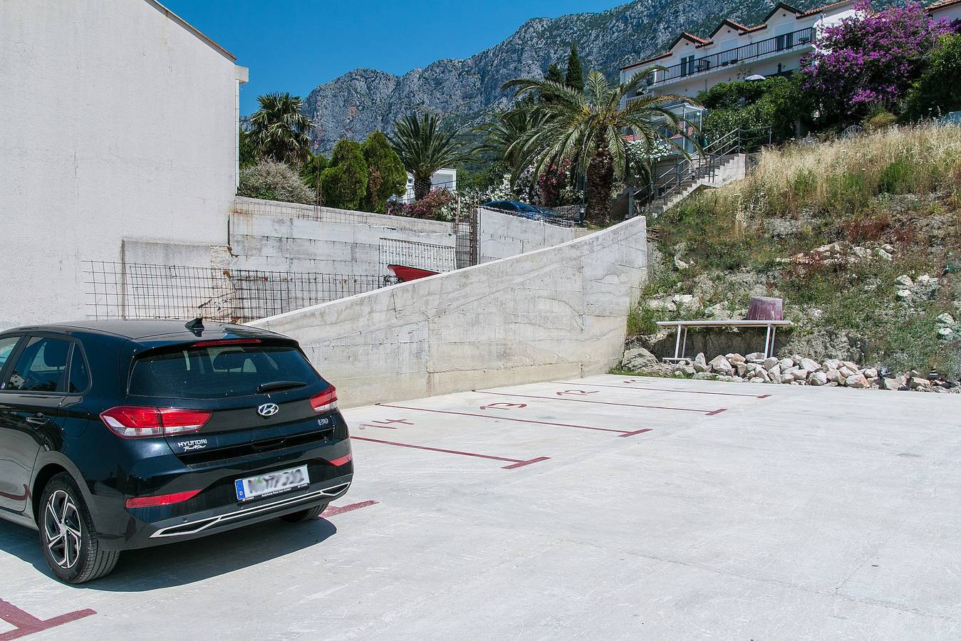 Pokój z tarasem i widokiem na morze Gradac, Makarska -a in Gradac, Riwiera Makarska