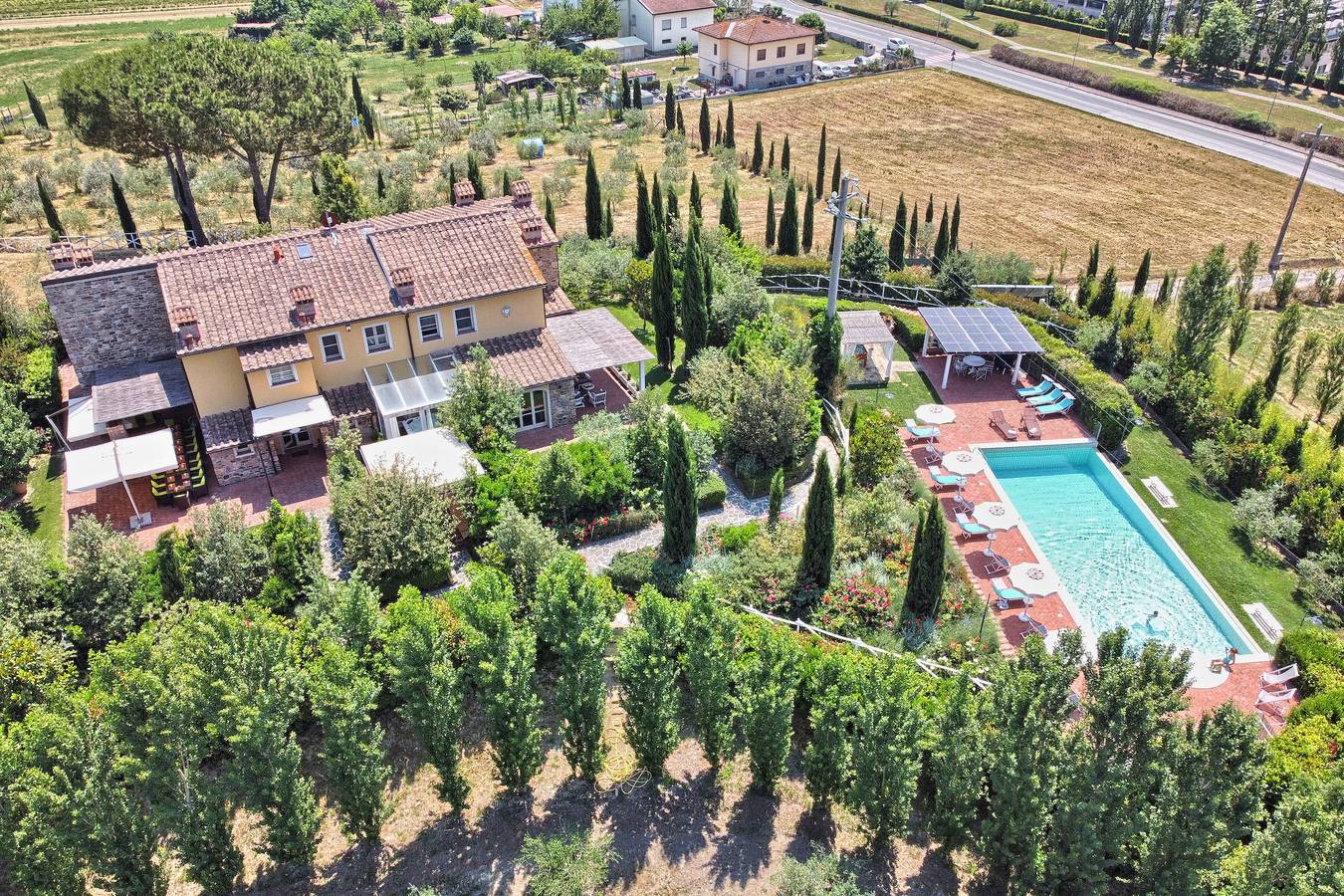 Wunderschöne Villa in der Toskana mit Swimmingpool in der Nähe von Pisa und Florenz - 12 pl in Palaia, Pisa Provinz
