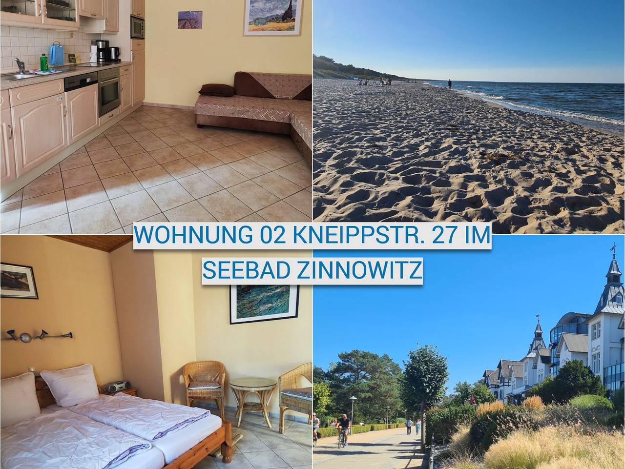 Ferienwohnung in Usedom ab 83€ pro Nacht