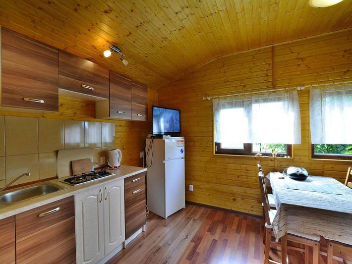 Ebenerdiges Ferienhaus, Oase der Ruhe und Stille in Rusinowo, Powiat Sławieński