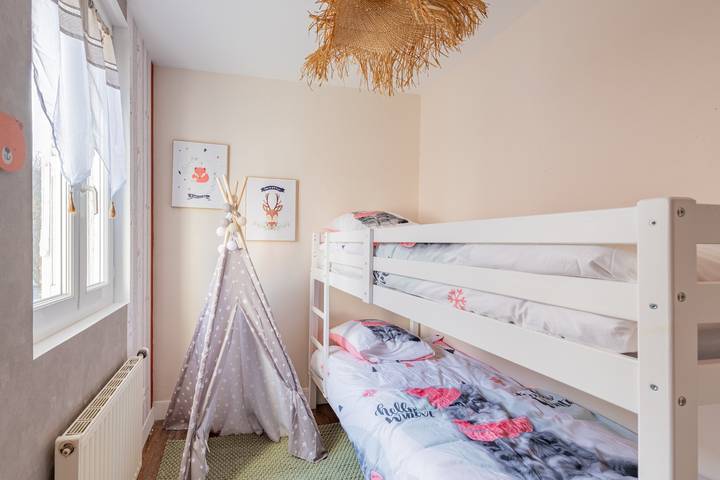 Maison de vacances pour 6 personnes, avec Balcon à Le Tréport